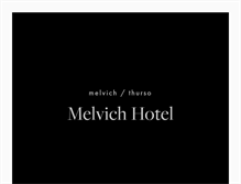 Tablet Screenshot of melvichhotel.co.uk